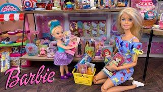 Barbie and Chelsea Go Shopping For Miniature Toys Routine