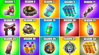 Evolution of Healing Items in Fortnite (Chapter 1 Season 1 - Chapter 6 Season 2)