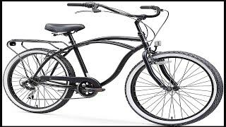 Best cruiser bicycle | Sixthreezero Around The Block Men's 7-Speed Beach Cruiser Bicycle