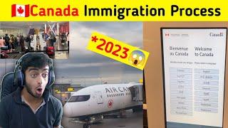 CANADA Airport IMMIGRATION Process For Student 2023 (Vlog-2)