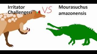 BRS4 Irritator Vs Mourasuchus