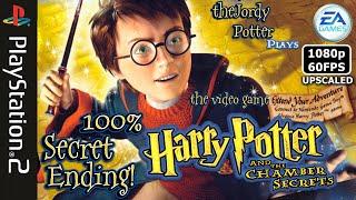 100% Longplay of Harry Potter and the Chamber of Secrets (PS2) Gameplay FULL GAME & SECRET ENDING!