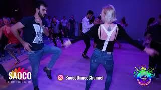 Alireza Pakrou and Carmen Fakler Salsa Dancing at Istanbul Social Dance Marathon 2019, Sat 02.02.19