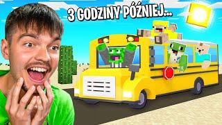 WYCIECZKA AUTOBUSEM na PUSTYNI w Minecraft!