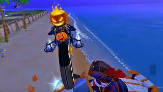 Pumpkin motorcycle | Beach Buggy Racing 2 Halloween