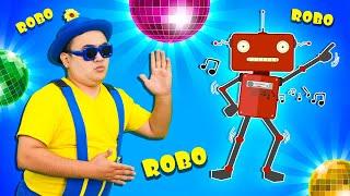 Robot Finger Family Song + More | Nursery Rhymes | TigiBoo