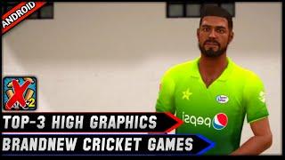 Top-3 Brandnew High Graphics Cricket Games For Android 100Mb | Teeky Tech