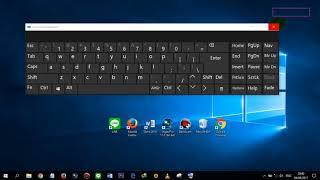 Cara menampilkan on screen keyboard di windows 10