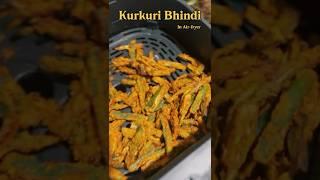 “Crunchy, crispy, and oh-so-delicious!  Kurkuri Bhindi made easy—perfect for snack time