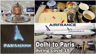 India to France journey | Delhi to Paris air france | delhi to france flight | AF0225