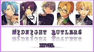 【ES - XXVEIL】MIDNIGHT BUTLERS (COLOR CODED LYRICS - KAN/ROM/SUB INDO)