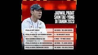 JADWAL PADAT TIMNAS... Shin Tae Yong Ale Ale..