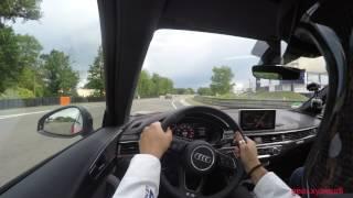 2017 Audi S4 takes on Circuit de la Sarthe