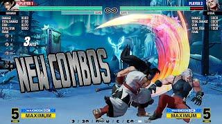 KOF XV: HAOHMARU - New Combos Patch 1.62 !