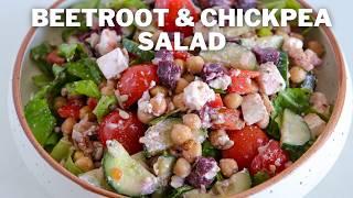 Beetroot and Chickpea Salad Recipe