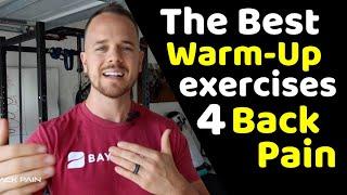 The Best Warm-Up Exercises to do Before Your Workout (back pain safe)