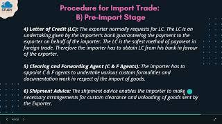 Class 11 | International Trade Import trade and Entrepot Trade | OCM | F.Y.J.C Commerce | StudyCloud