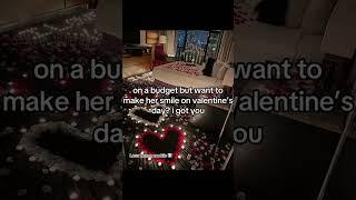 Budget-Friendly Valentine's Day Surprise Room Decor Ideas#valentinesday #romanticdecor