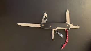 Victorinox SAK mod: File & Small Blade - Same Layer (UPDATE)