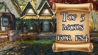 Top 5 mods of the month for Skyrim on PS4/PS5 #2