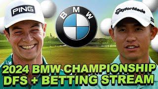 2024 BMW Championship DFS + Betting Livestream GPP Strategy, Outrights, Prize Picks + Underdog Props