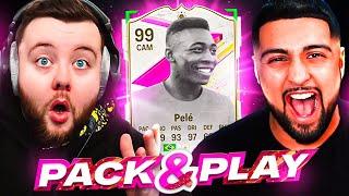 90+ ICON PLAYER PICK SPECIAL PACK & PLAY!!!