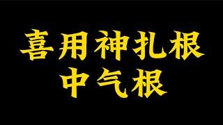 【准提子命理八字】喜用神扎根在中气根，力量大吗？