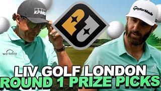 LIV Golf Round 1 Prize Picks: 2022 LIV Golf Invitational In London - Top Props to Target on Thursday