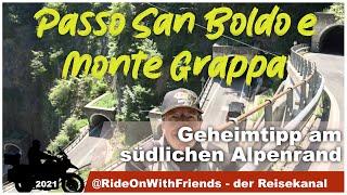 Mit dem Motorrad zum Passo San Boldo und Monte Grappa - der Film