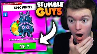 SPINNING THE *CHEAPEST* WHEEL EVER IN STUMBLE GUYS!