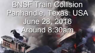 Panhandle Texas Train Wreck w/ Major Fire 6-28-16 Dispatch Audio