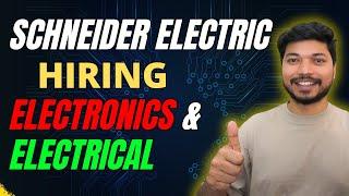 Schneider Multiple Jobs for Electronics & Electrical Engineer | Apply Now | Electronics Geek