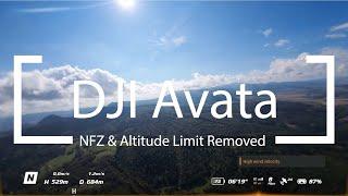 DJI Avata NFZ and Altitude Removal - Flight over 500m!