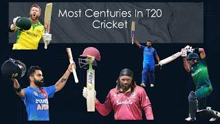 CRICKET Legends Revealed Most Centuries In T20 History!