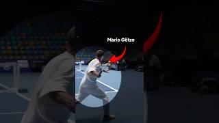 How good is Mario Götze at tennis?  #tennis #UTS #soccer #tenniscoach