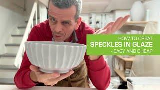 73. How to Create Speckles in Pottery Glazes (the easy and cheap way)