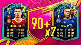 25x 90+ x7 FUTTIES UPGRADE PACKS!  FIFA 22 Ultimate Team