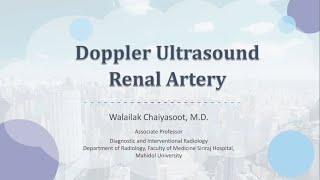 Dopper Ultrasound Renal Artery (Eng Sub)