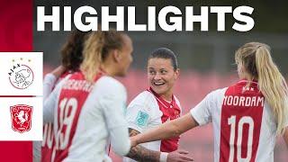 BIG THREE POINTS  | Highlights Ajax Vrouwen - FC Twente | Azerion Vrouwen Eredivisie