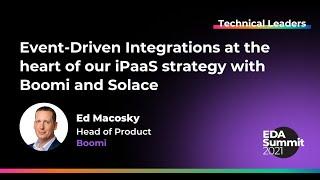 Event-Driven Integrations at the heart of our iPaaS strategy with Boomi and Solace