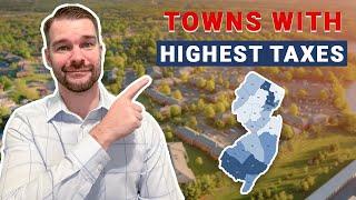 TOP 5 Towns in NJ with the HIGHEST Taxes!!//Central Jersey//New Jersey Taxes