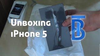 Apple iPhone 5 64GB Black Unboxing [German/Deutsch]