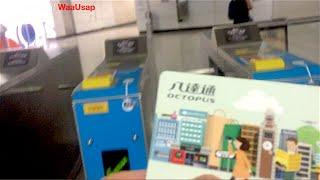 Hong Kong | Subway train station with Octopus card in Hong Kong China