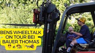 Bens Wheeltalk on Tour bei Bauer Thomas