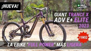 ¿Es la Giant Trance X Adv E+ Elite la ebike Full Power más ligera del mundo?