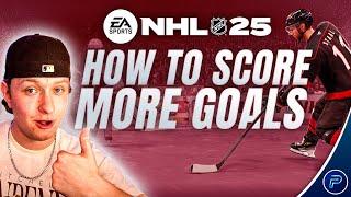 HOW TO SCORE MORE GOALS IN NHL 25
