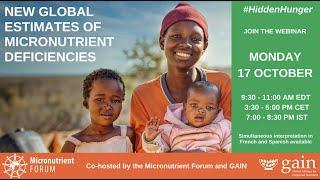 #HiddenHunger  New Global Estimates of Micronutrient Deficiencies   ENGLISH