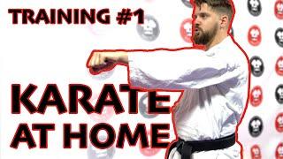 KARATE-DO IT AT HOME - Beginners program #1 - Chokuzuki Straight Punch (Tutorial)