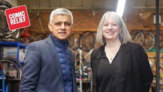 Sadiq Khan visits The Bike Project | A Place to Call Home