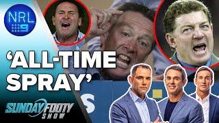 NRL Legends share their ALL-TIME GREATEST sprays: Round 13 Recap - Sunday Footy Show | NRL on Nine